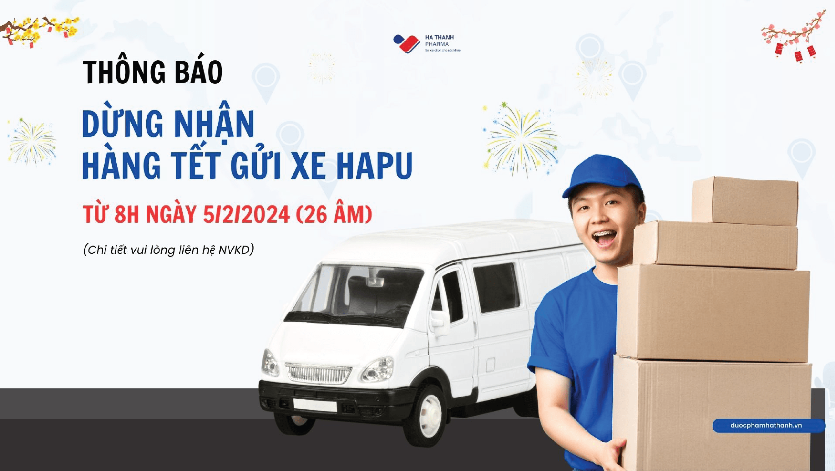 [Thông Báo Quan Trọng]: Dừng Nhận Hàng tết Gửi Xe Hapu